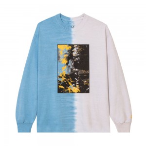 Chamarras Playboy February 2019 Playmate Megan Moore Dip-Dye Long Sleeve Hombre | PLBY-593089