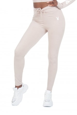 Pantalones Jogger Playboy Bunny Fairy Wings Mujer Grises | PLBY-592776