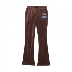 Pantalones Jogger Playboy Bunny Holiday - 6pcs Set Mujer Chocolate | PLBY-592793