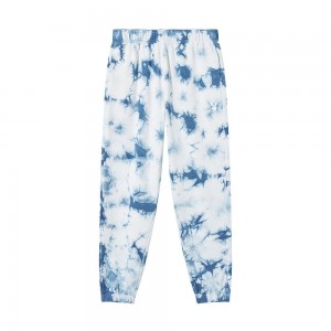 Pantalones Jogger Playboy Rabbit Head Oversized Mujer Azules | PLBY-592753