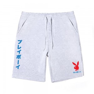 Short Playboy Japanese Rabbit Head Hombre Negros | PLBY-592943