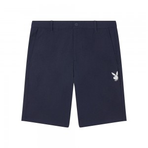 Short Playboy Puma Golf Hombre Azul Marino | PLBY-592983