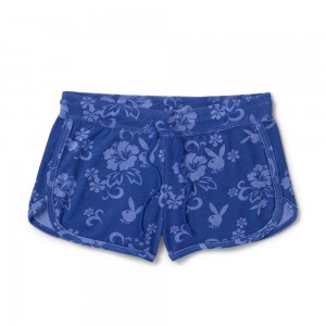 Short Playboy Velour Mujer | PLBY-592758