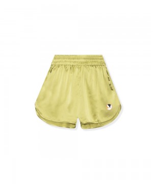 Short Playboy x FILA Ola Playsuit Mujer Verde Oliva | PLBY-592761