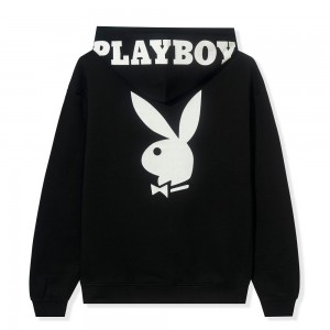 Sudadera con Capucha Playboy Estampados Masthead & Logo Hombre | PLBY-593077