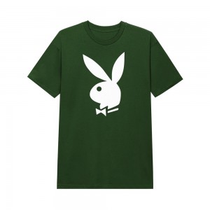T-shirt Playboy Classic Rabbit Head Hombre | PLBY-593111