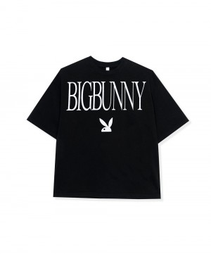 T-shirt Playboy Heavyweight Fleece Hombre Moutarde | PLBY-593205