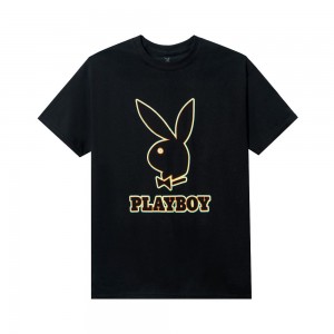 T-shirt Playboy Outline Estampados Hombre | PLBY-593274