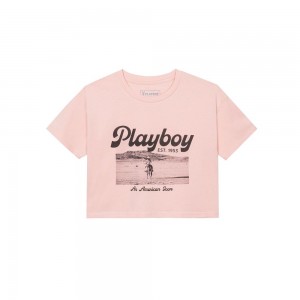 T-shirt Playboy Pride is Good Multi Tie Dye Mujer | PLBY-592882