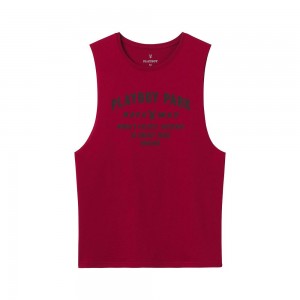 T-shirt Playboy Raceway Muscle k Hombre | PLBY-593188