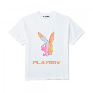 T-shirt Playboy Spectrum Hombre | PLBY-593208