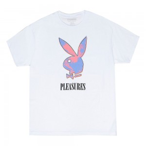T-shirt Playboy x Pleasures Pop Art Hombre Blancos | PLBY-593189